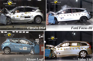 Euro NCAP : 5 étoiles pour six nouveautés