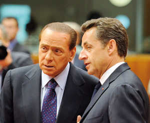 Le gouvernement italien réitère son soutien à Nicolas Sarkozy