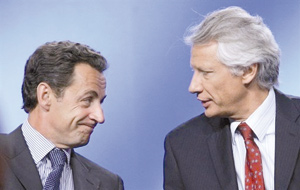 De Villepin devient opposant officiel à Sarkozy