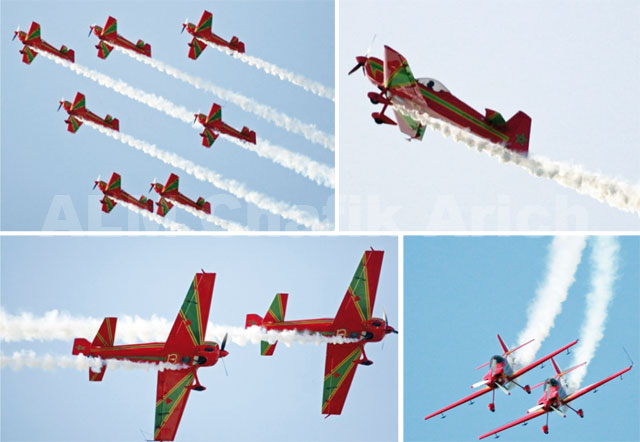 Fête du trône: Show aérien pour les Forces Royales Air