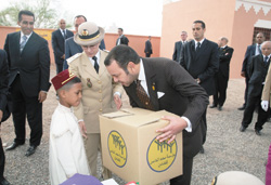 Solidarité : l’engagement royal