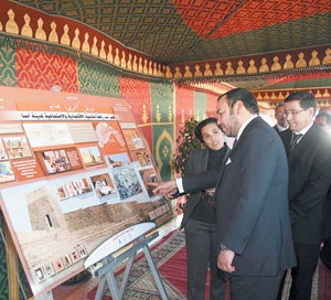 Activités royales : Des projets de développement dans
la province d’Assa-Zag