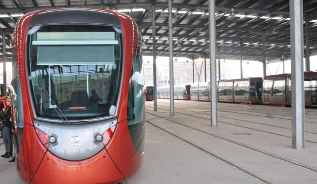 Tramway de Casablanca : Le produit final n arrivera pas avant juillet 2013