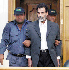 Saddam condamné à la pendaison