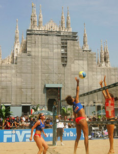 Paris aime le beach volley