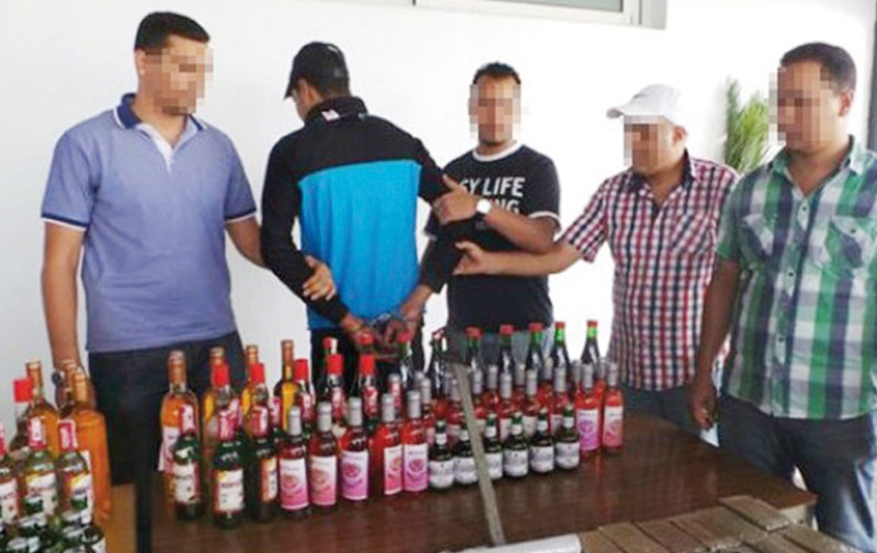 Asilah : Arrestation d’un «Guerrab» en possession de 50 bouteilles de whisky