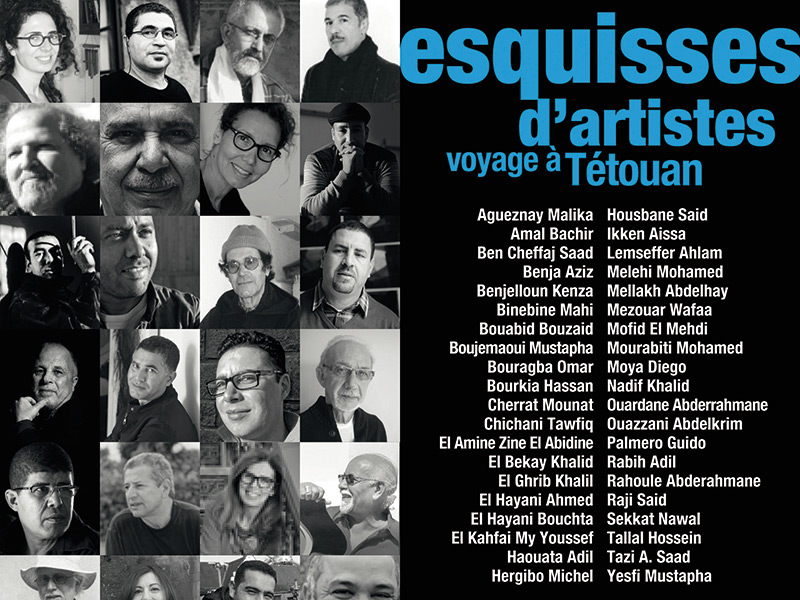 Exposition «Esquisse d’artistes» à la Mghara-Tétouan : Quand les artistes partagent leurs moments de réflexion