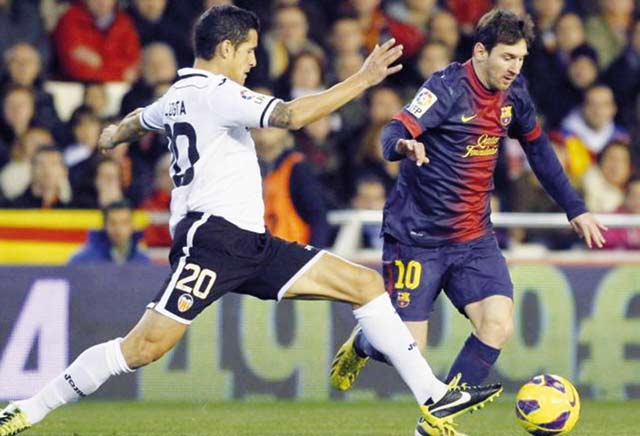 Championnat d Espagne : Le Barça accroché à Valence