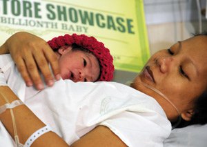 Une Philippine désignée sept milliardième être humain