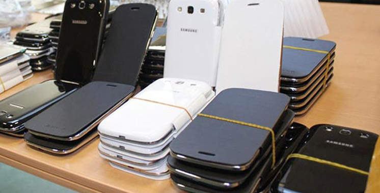 580 smartphones saisis au port Tanger-Med