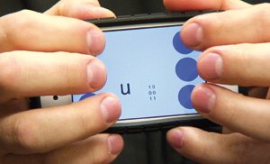 Brailletouch : Une application pour aider les
malvoyants à rédiger sur écrans tactiles
