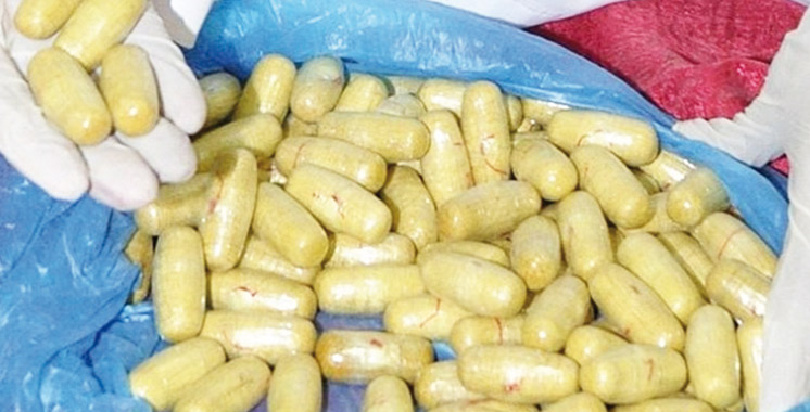 Tanger : Arrestation d’un trafiquant de cocaïne en possession de 70 capsules