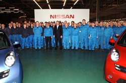 Nissan : 3 millions de véhicules à Sunderland