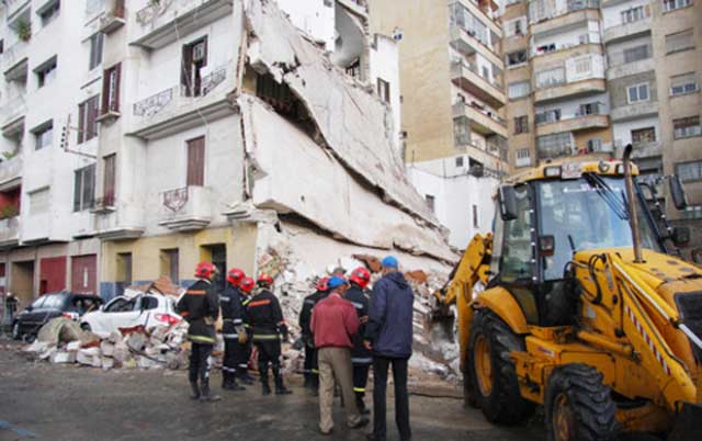 Deux morts et un blessé dans l’effondrement d’une maison à Casablanca