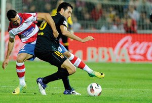 Championnat d’Espagne : Le Barça vainqueur sans
brio à Grenade