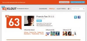 Qu’est-ce qu’un…Klout Score ?
