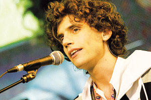La pop star Mika à Mawâzine