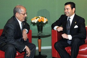 SAR le Prince Moulay Rachid reçoit le chef d’Etat mauritanien
