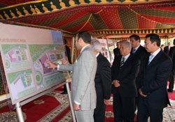 SM le Roi lance des projets à Agadir