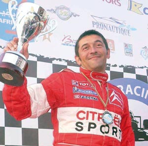 Circuit de Bouskoura : Jacques Poulain triomphe sur Citroën C2