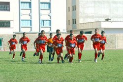 Les benjamins de Nador en compétition à Lyon
