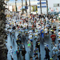 La ville blanche à l’heure du marathon