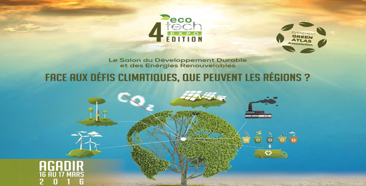 Changements climatiques : L’Eco Tech Expo s’ouvrira demain à Agadir