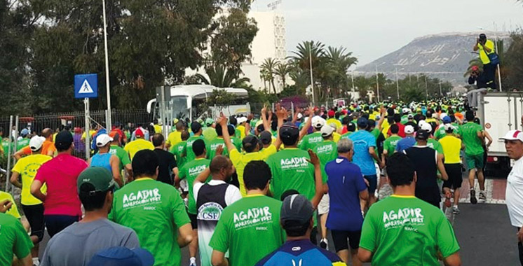 Marathon vert international: Agadir sans voitures le 24 avril