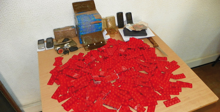 Casablanca : 2 personnes arrêtées en possession de 1.050 comprimés psychotropes