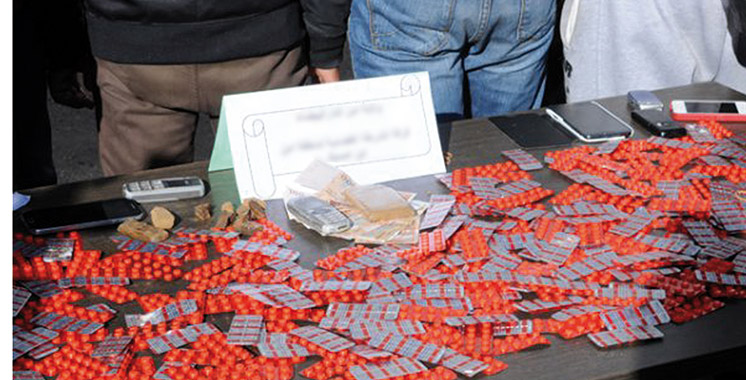 Agadir : Saisie de différentes drogues chez trois trafiquants