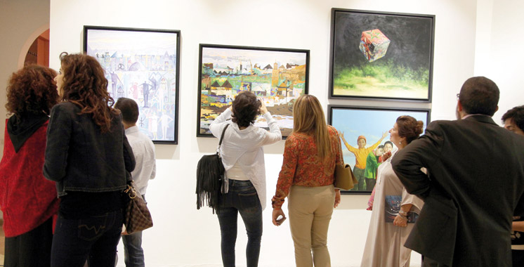 Vernissage à Rabat : Une vingtaine d’artistes pour un message de tolérance et de paix