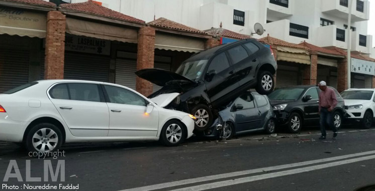 Accidents de la circulation: 15 morts et 1.294 blessés en une semaine dernière