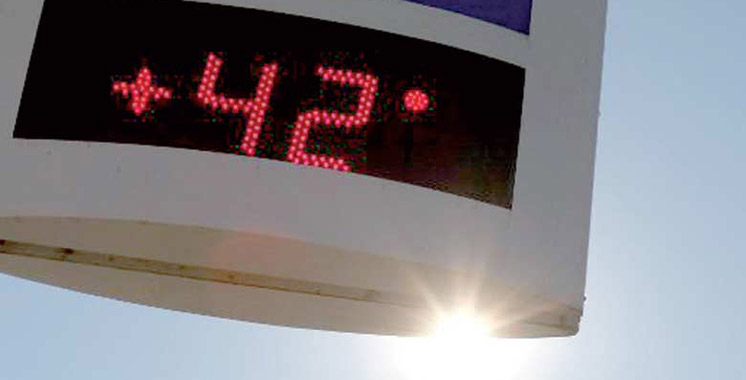 Vague de chaleur du lundi à jeudi dans plusieurs régions du Maroc
