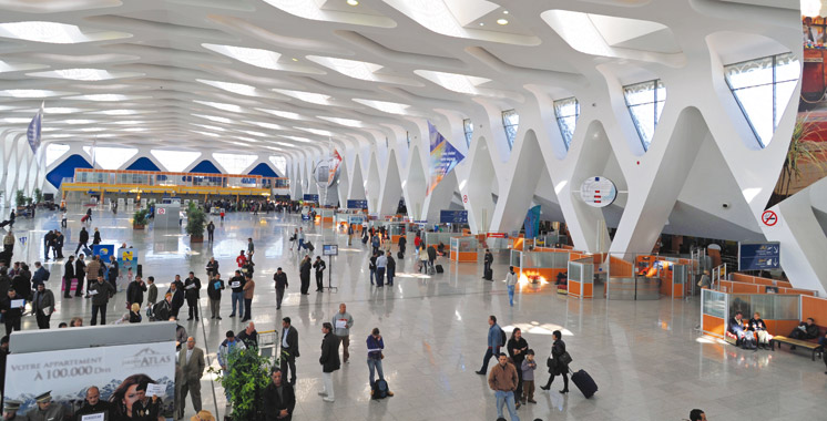 Marrakech dessert, à elle seule, 75 aéroports européens