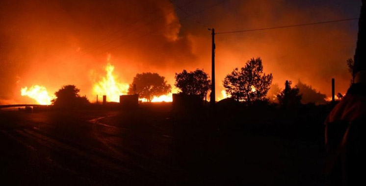 Violents incendies près de Marseille : plusieurs quartiers de la ville évacués