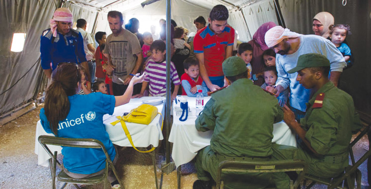 Hôpital marocain de campagne au camp Zaatari en Jordanie: Plus de 19.000 prestations en juillet dernier au profit des réfugiés syriens