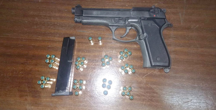 Arrestation à Safi d’un Marocain résidant en Belgique en possession d’un pistolet