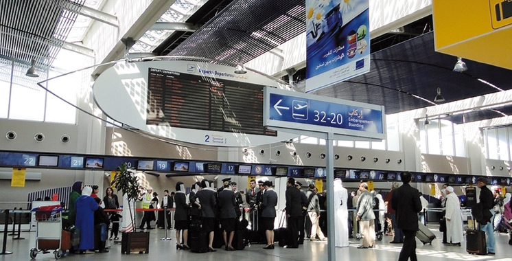 Trafic aérien : 9,24 millions de passagers au premier semestre