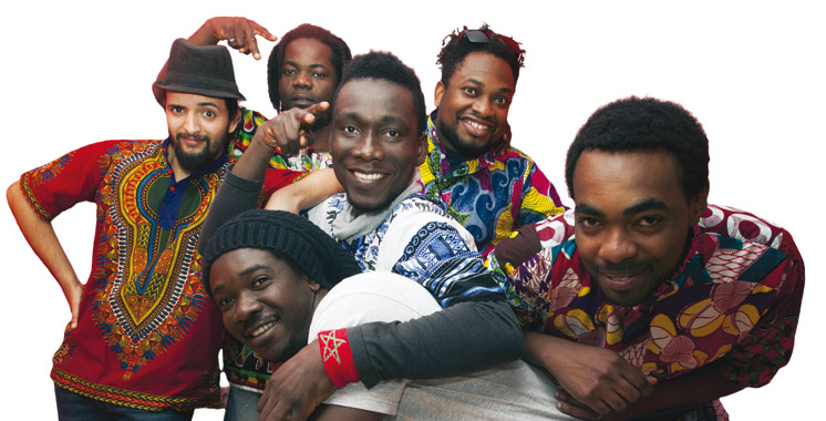 Le groupe Africa United au Lausanne afro fusions festival