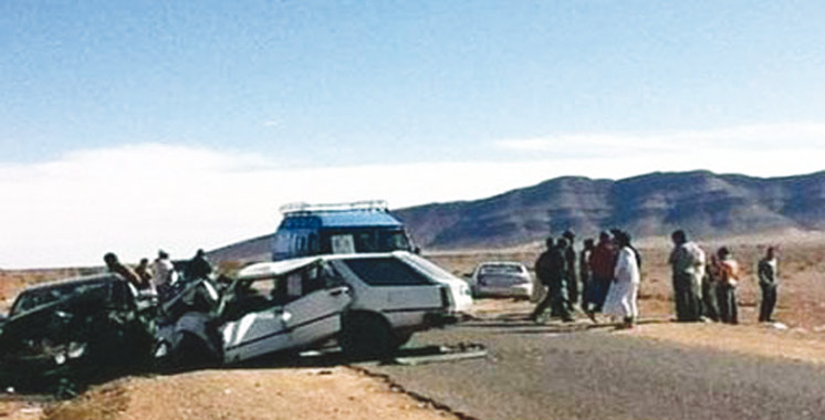 Six morts dans un accident de la circulation près de Marrakech