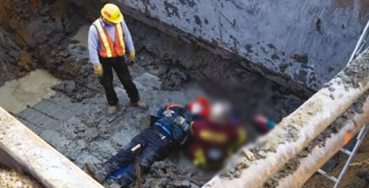 Accident du travail à M’diq : Décès de deux ouvriers fauchés par un camion sur un chantier de construction