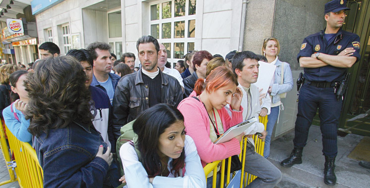 Espagne: Plus de 221.000 Marocains affiliés à la sécurité sociale à fin mars