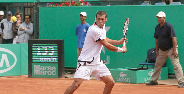 Grand Prix Hassan II de tennis: Bon début pour les raquettes nationales