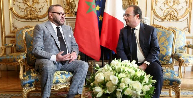 France : le Roi Mohammed VI reçu à l’Elysée