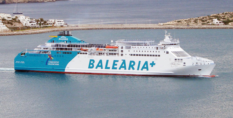 Balearia lance une nouvelle ligne maritime Almeria-Nador