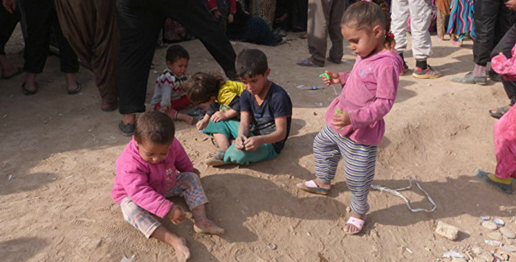 Irak : 100.000 enfants menacés par l’aggravation du conflit dans l’ouest de Mossoul
