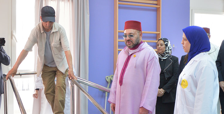 SM le Roi inaugure un Centre de rééducation et de réadaptation fonctionnelle à Ain Chock à Casablanca