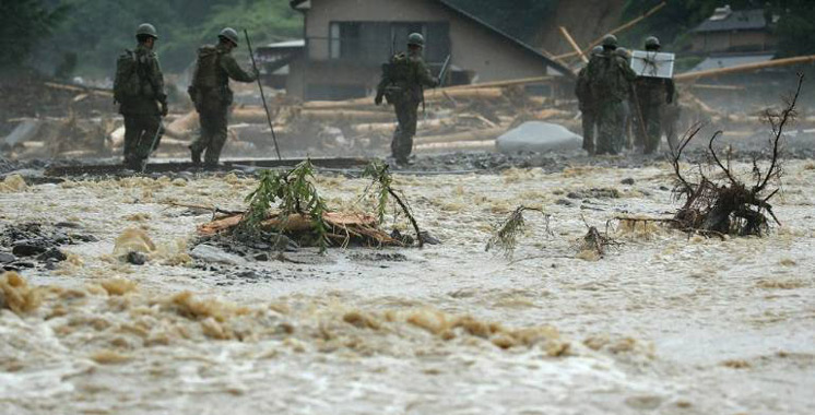 Japon: le bilan des inondations s’alourdit à 25 morts