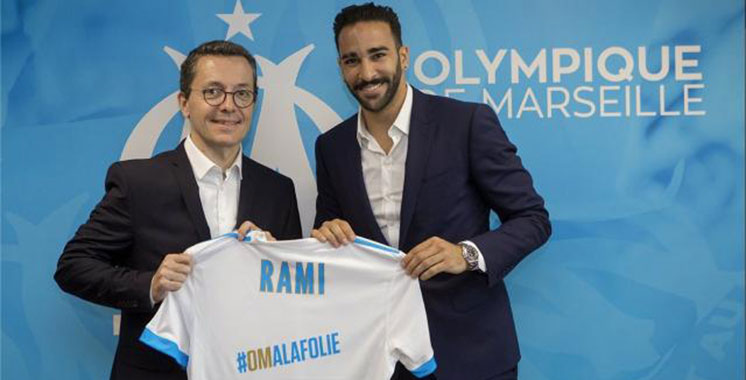Transfert : Adil Rami signe un contrat de quatre ans à Marseille