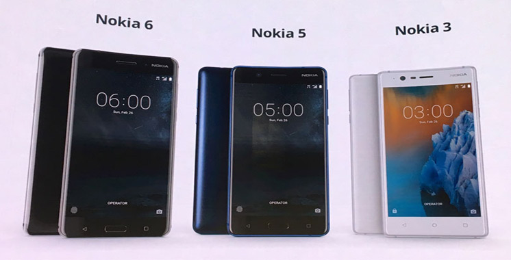 De nouveaux smartphones Nokia disponibles sur le marché national